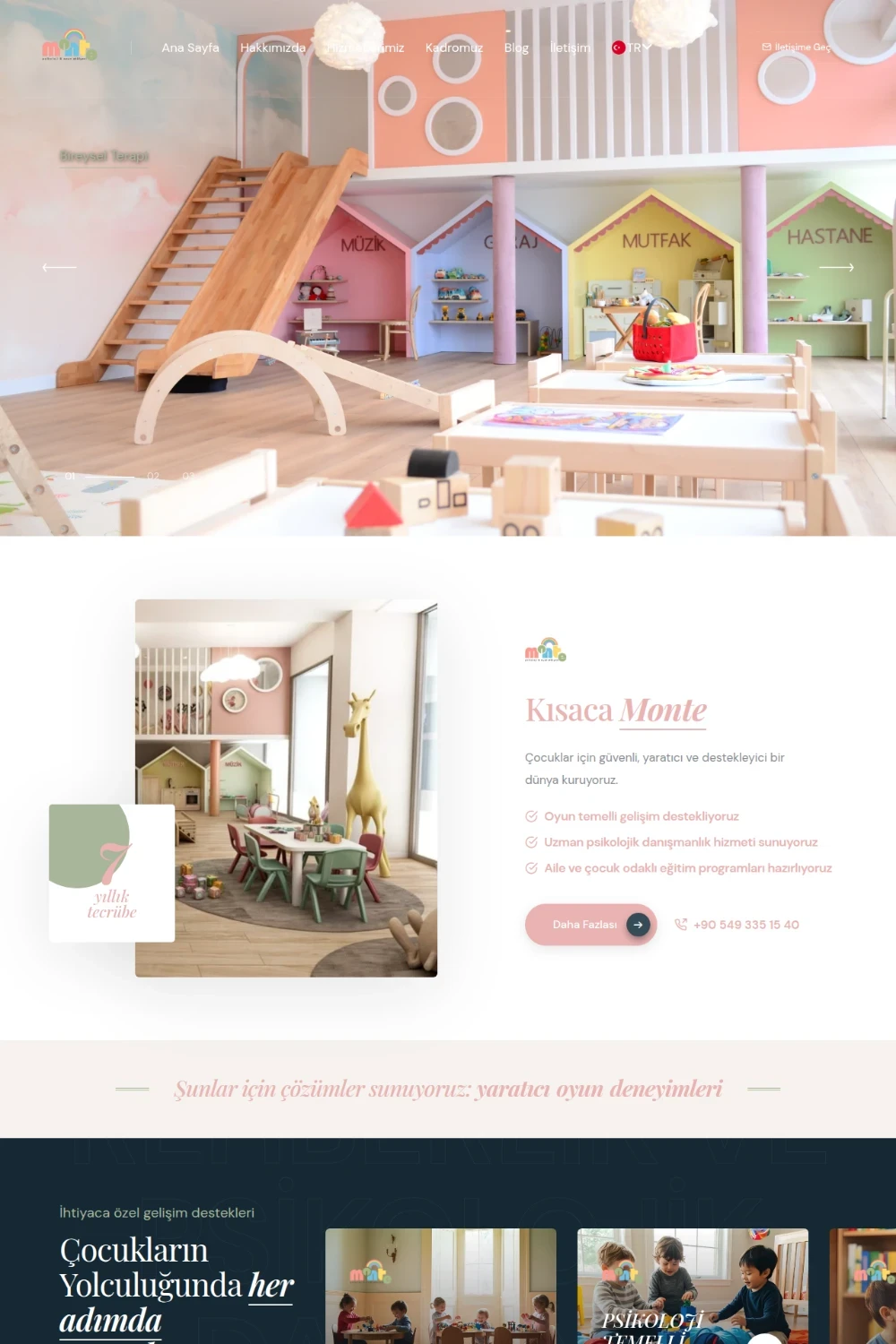 Monte Psikoloji - Zeplada Yazılım referans projesi